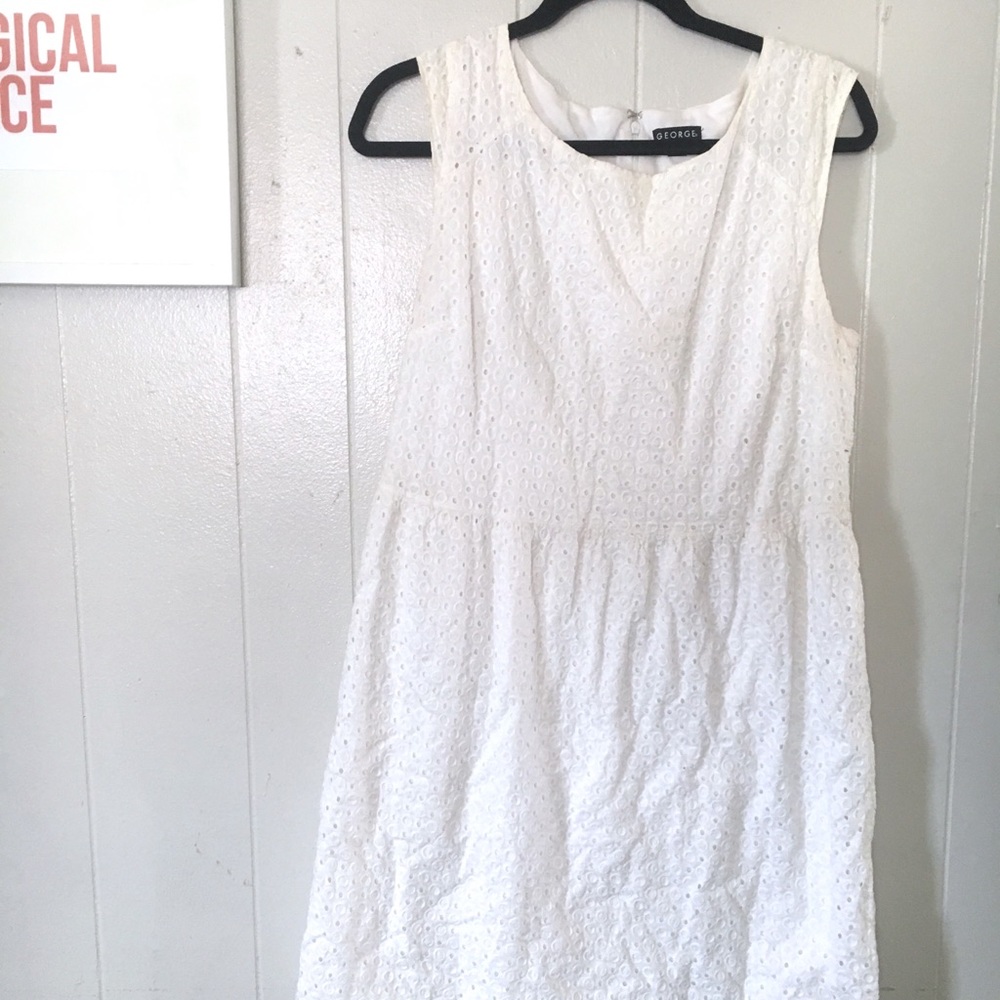 George Cotton Eyelet Dress